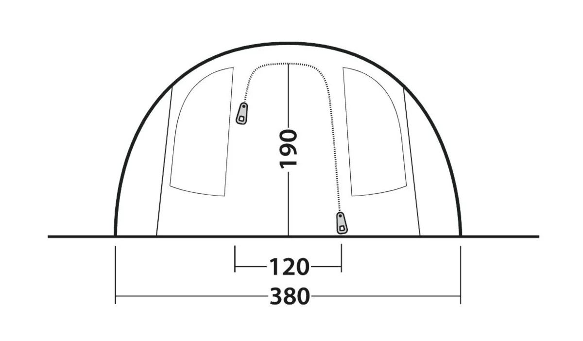 Rockwell 6 Poled Tent - Image 6
